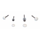 Ojal Plastimo con tapa roscada - Blanco - 4 mm