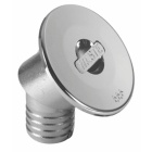 Nables de latón cromadoPlastimo, doblados - Aguas negras - Ø tubo: 38 mm