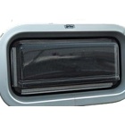 Pantalla de lluvia Gebo para portillo rectangular 375 x 175 mm