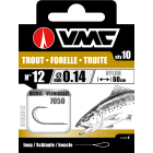 Anzuelos montados Vmc 7050 Trucha Especial - n°10 de 14/100