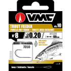 Anzuelos montados Vmc 7050 Trucha especial con muelle - n°8 en 20/100