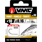 Anzuelos montados Vmc 9335 R Trucha Especial - n°4 de 25/100