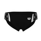 Bañador Arena Slip Brief Graphic para hombre - Negro y blanco - Talla 100