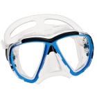 Máscara de buceo Cressi Big Eyes Transparente/Azul cielo