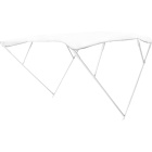 Toldo bimini 4 arcos Aluminio Cape Horn 240 X 140 X 255 - Blanco