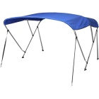 Toldo bimini 3 arcos Cape Horn Luxe 183X 185 to 198 X117 - Azul real