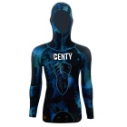 Chaqueta de traje Denty Spearfishing Anaconda azul - 3 mm Talla M
