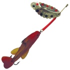 Cucharilla Giratoria Suissex Vaironée Rojo Plata - n° 4 - 20.17 gr