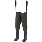 Botas altas de pesca Ontario V2 Bota alta PVC Suela Dentada 46/47