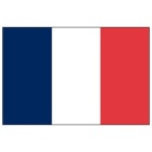 Pabellón Francia Plastimo - 40X60 cm