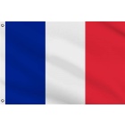 Pabellón barco Francia Cape Horn - 20X30 cm