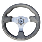 Volantes barco Osculati Tender gris/acero inoxidable pulido Ø 280 mm