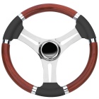 Volante barco Osculati corona caoba 350mm