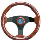 Volante barco Osculati Madera curvada Technic carbono/negro 350 mm