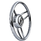 Volante barco Osculati Blitz con corona de acero inoxidable 350 mm