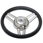 Volante barco Osculati Magnifico 3 radios Ø 350 mm negro