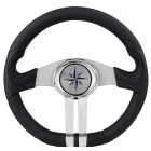 Volantes barco Osculati Negro báltico plata/cromo ramas