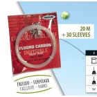 nylon Fluorocarbono Super Duro Powerline 20 m 90,4/100 - 38,9 kg - 80 lbs