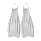 Aletas apnea Wolverine C4 blancas - 36/37