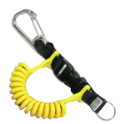 Clip espiral para jacket buceo Bestdivers Clip Strong Roccia - Amarillo fluorescente