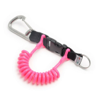 Clip espiral para jacket buceo Bestdivers Clip Strong Roccia - Rosa fluorescente