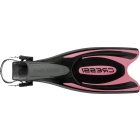 Aletas Cressi Frog Plus Negro/Rosa - XS/S (35/38)