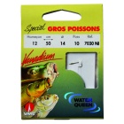 Especial grandes peces 7030 NI 50 cm anzuelos N°16 en Nylon 12/100