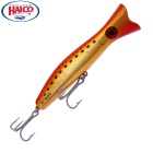 Señuelo De Superficie Halco Roosta Popper 160 H70 King Brown