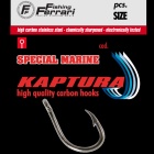 Anzuelo ojal simple Fishing Ferrari Kaptura Live anilla cebo - n°7/0 Bolsa de 8PZ