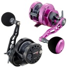 Carrete jigging Maxell Hybrid Asian - HY20C PINK/LIGHT GRAY