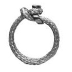 Grillete Tejido Wichard - lazo de diamante 5mm - Rupt: 6000kg