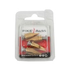 Insertos de latón auto-perforantes M6 X 12mm