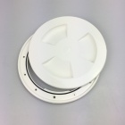 Tapa de inspección Nuova Rade 1/4 de vuelta Marfil - Diámetro 155mm