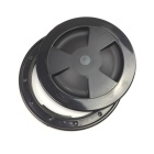 Tapa de inspección Nuova Rade 1/4 de vuelta Negro - Diámetro 104mm