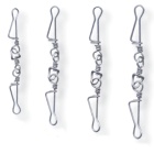 5 Quitavueltas pesca J.B con 2 fijaciones nº 3