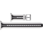 Correa ordenador Cressi para Leonardo Blanco/Negro