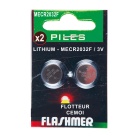 2 Pilas Lithium Flashmer CR2032
