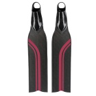 Aletas apnea Molchanovs Pro Bifins 3 Carbon Rosa - Soft - Estándar - Talla 38