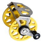 Carrete Fusil Pesca Submarina Meandros Albatros Plus - Amarillo - 50 metros