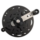 Carrete Edy Sigalsub aluminio negro - 70 metros