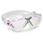 Gafas natación Aqua Sphere transparentes Lady White / Pink