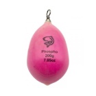 Plomo Huevo Plastificados Lemer Rosa Fosforescente 120 gr