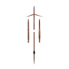 Varilla acero inoxidable Devoto para doble aletilla lancha neumatica Tahití - 85 cm ∅7 mm - Mares Sten talón