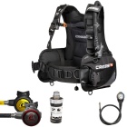 Pack buceo Cressi Solid Plus Scuba Set - Din Talla XS