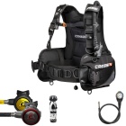 Pack buceo Cressi Solid Plus Scuba Set - INT Talla 2XS