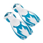 Aletas Regulables Cressi Rocks Azul/Blanco - S/M