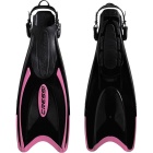 Aletas Snorkel Regulables Cressi Palau Laf Rosa/Negro - Talla 35/38