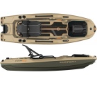 Kayak de pêche Pelican Catch PWR 100 Khaki