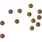 Perlas MAD Cuentas - Cónicas 6mm marrón x 25