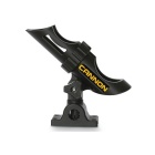 Soporte de caña giratorio/inclinable Cannon para halibut